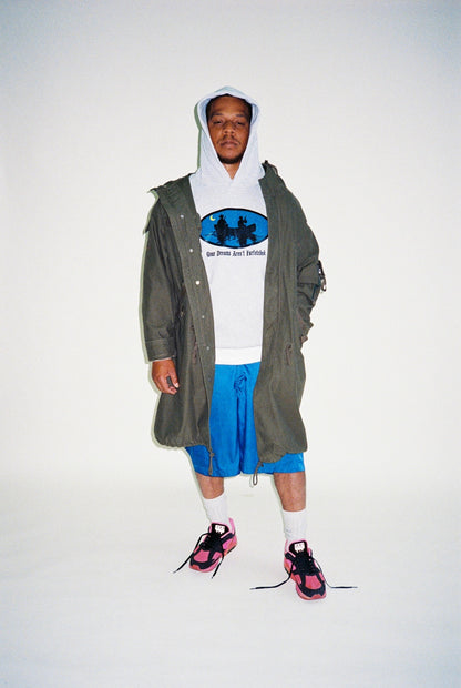 Motto Voyage Hoodie (Grey)