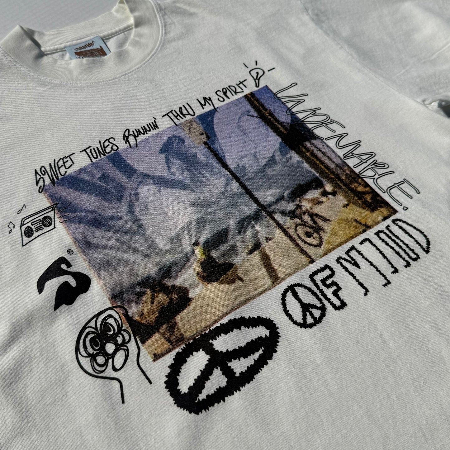 Seeing Double Tee (Off White)