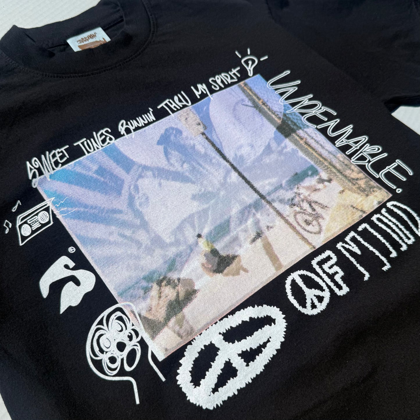 Seeing Double Tee (Black)