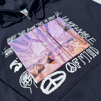Seeing Double Zip (Navy)