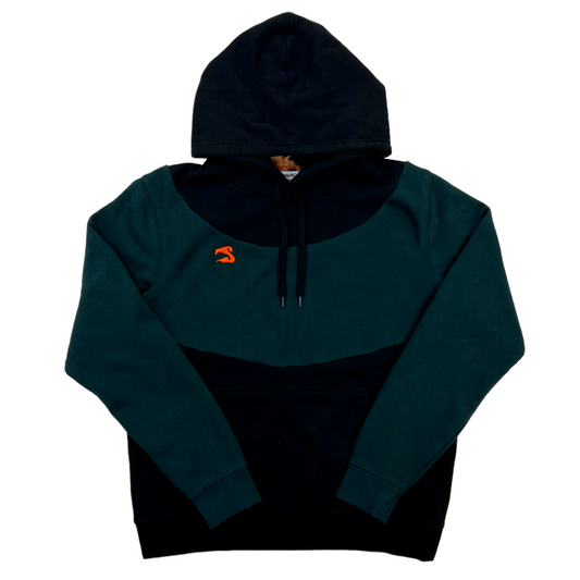 Panel Tie Dye Hoodie (Orange)